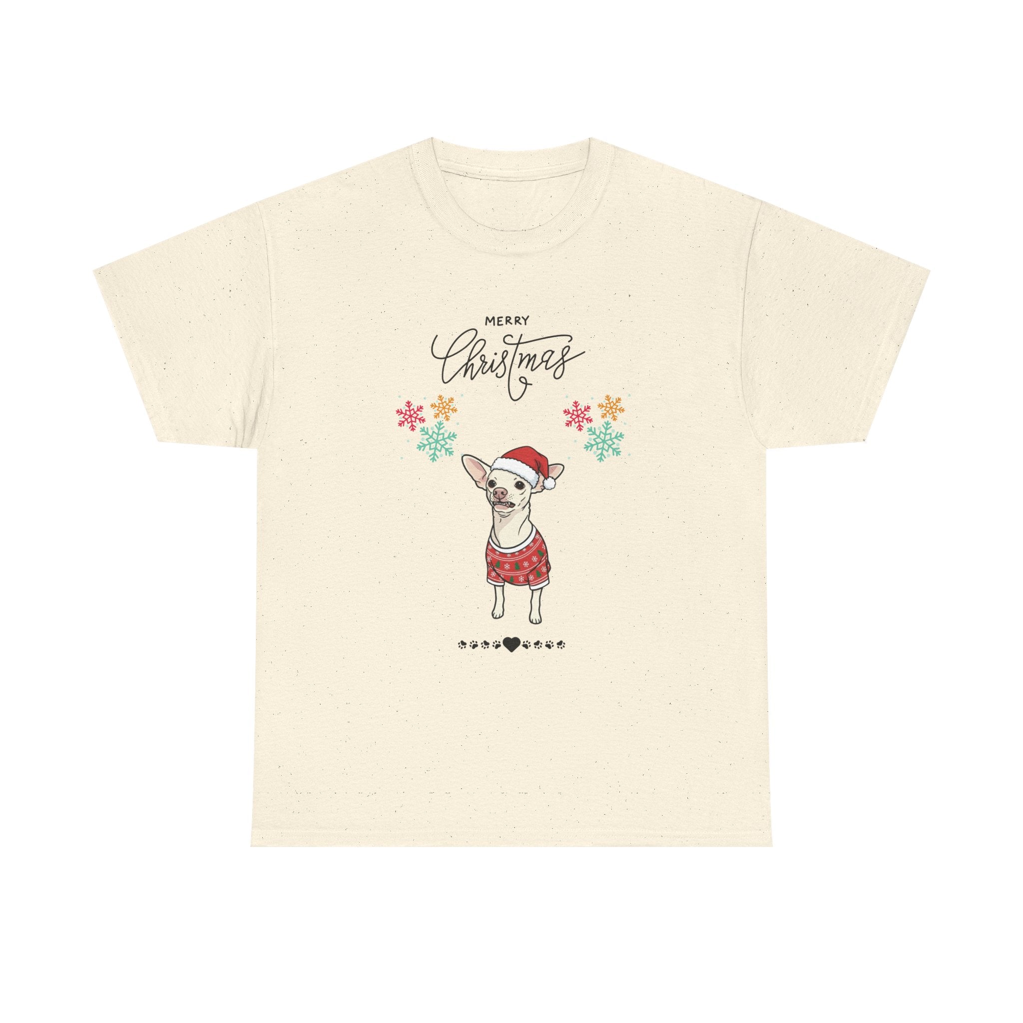 Christmas Dog Lovers Tee Chihuahua