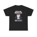 Unicorn Weightlifting Tee - Cute Rainbow Gym Workout Shirt