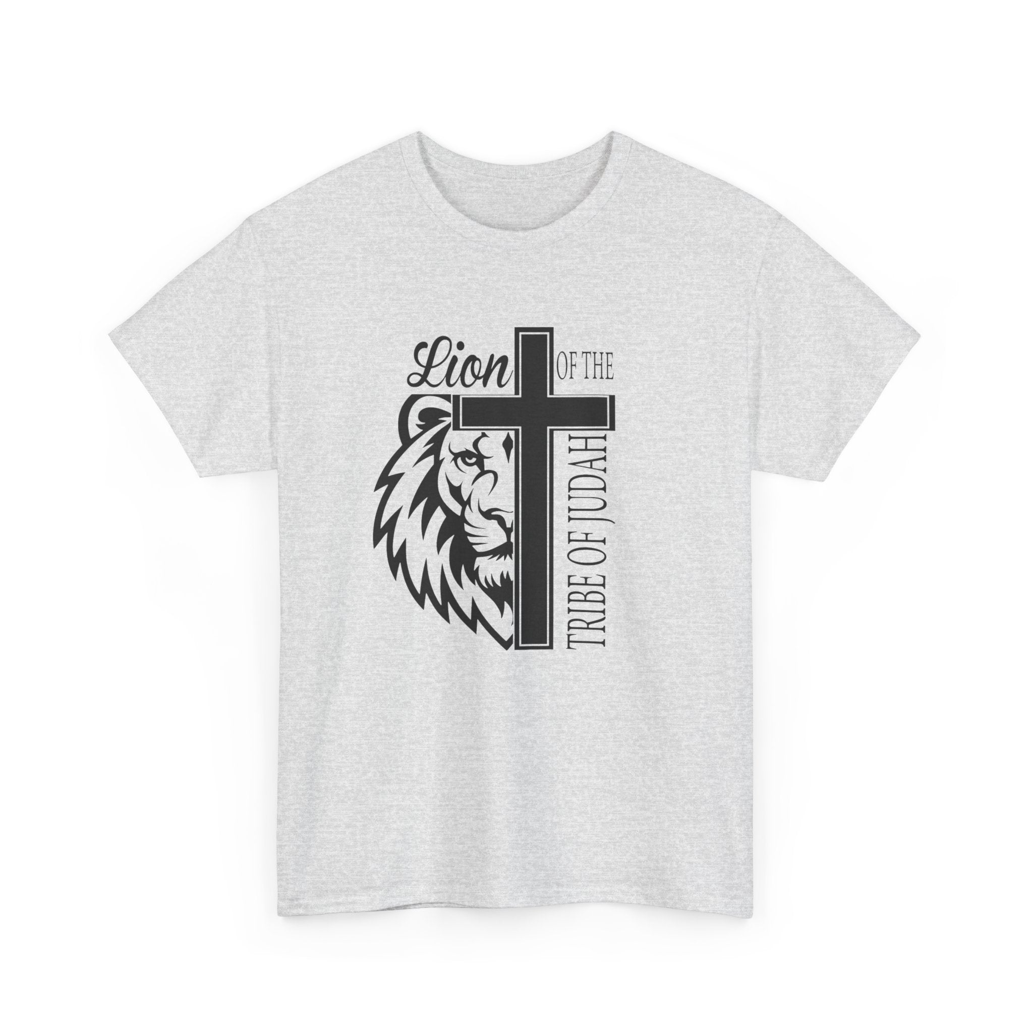 Lion of Judah Christian T-Shirt — Lion & Cross Faith Tee