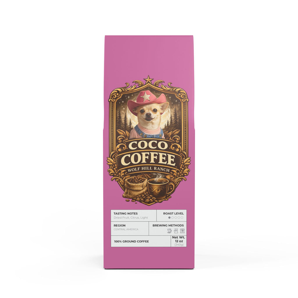Wolf Hill Ranch Coffee-Coco Coffee Blend (Light Roast)