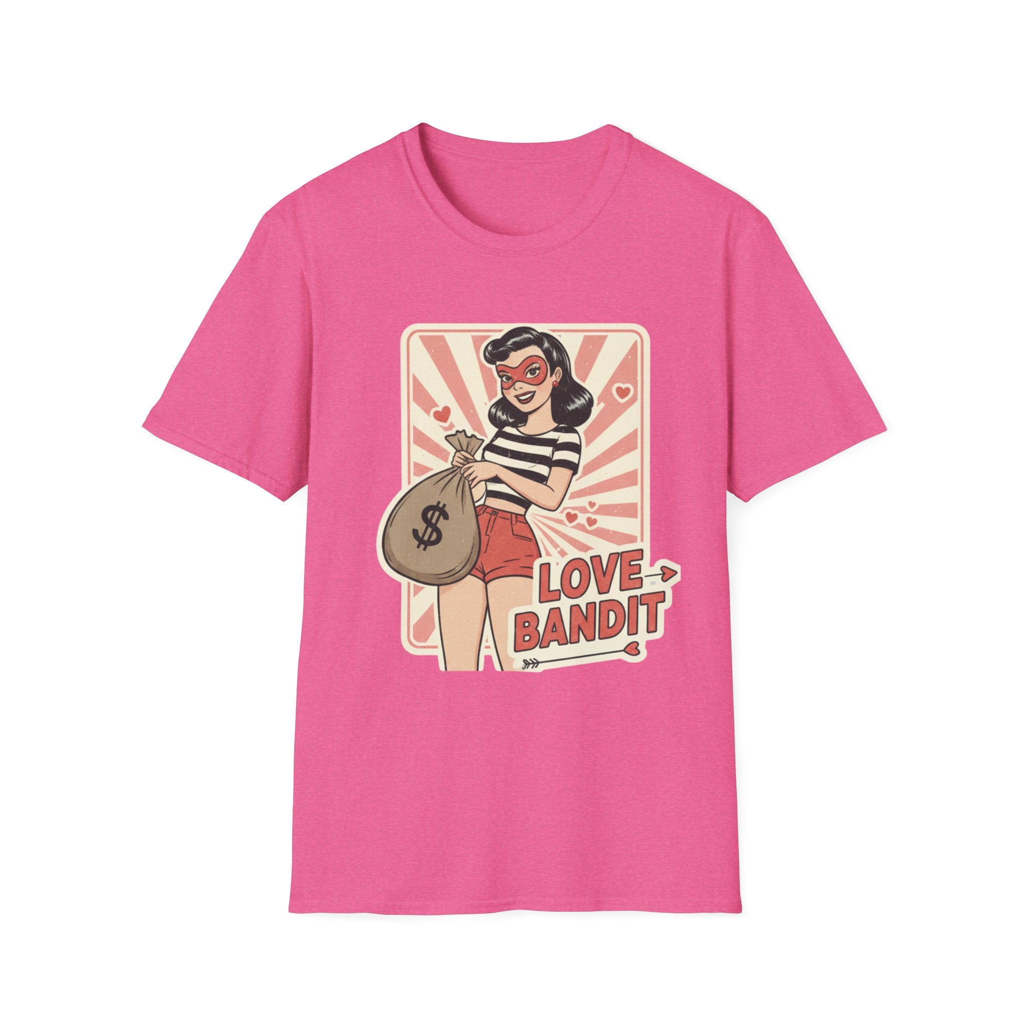 Love Bandit Retro Pinup T-Shirt — Vintage Graphic Tee