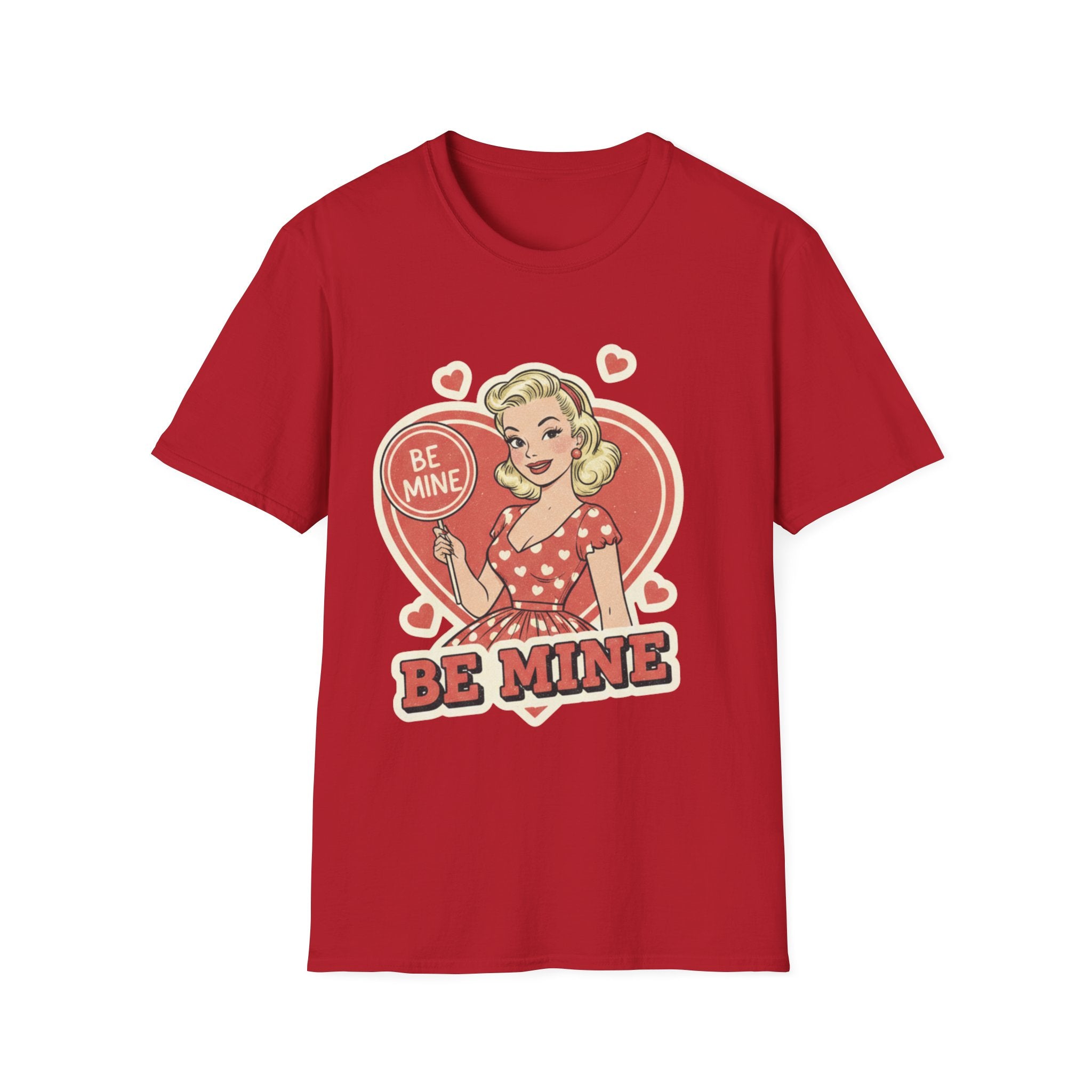 Valentine Retro 'Be Mine' T-Shirt   Trendy Tshirts  Etsy