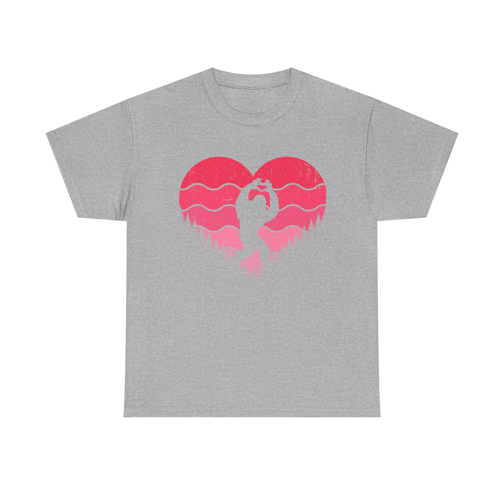 Heartbeat  Tee — Pink Heart Silhouette Dance Shirt
