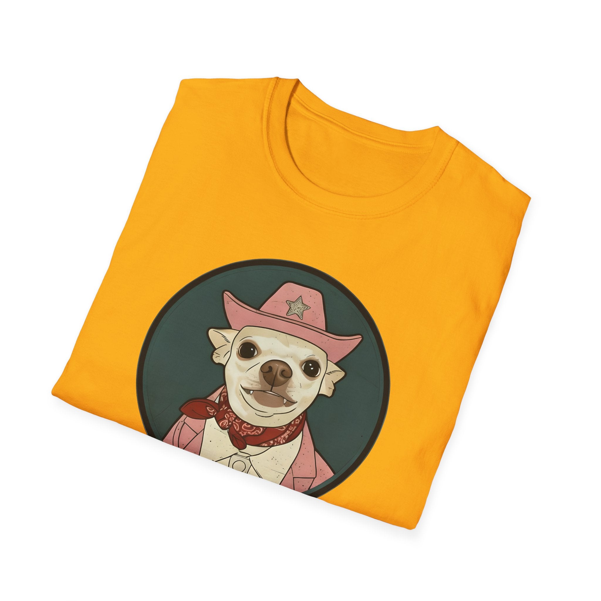 Cowgirls Rule Chihuahua Cowgirl T-Shirt   Coco       Trendy TShirt