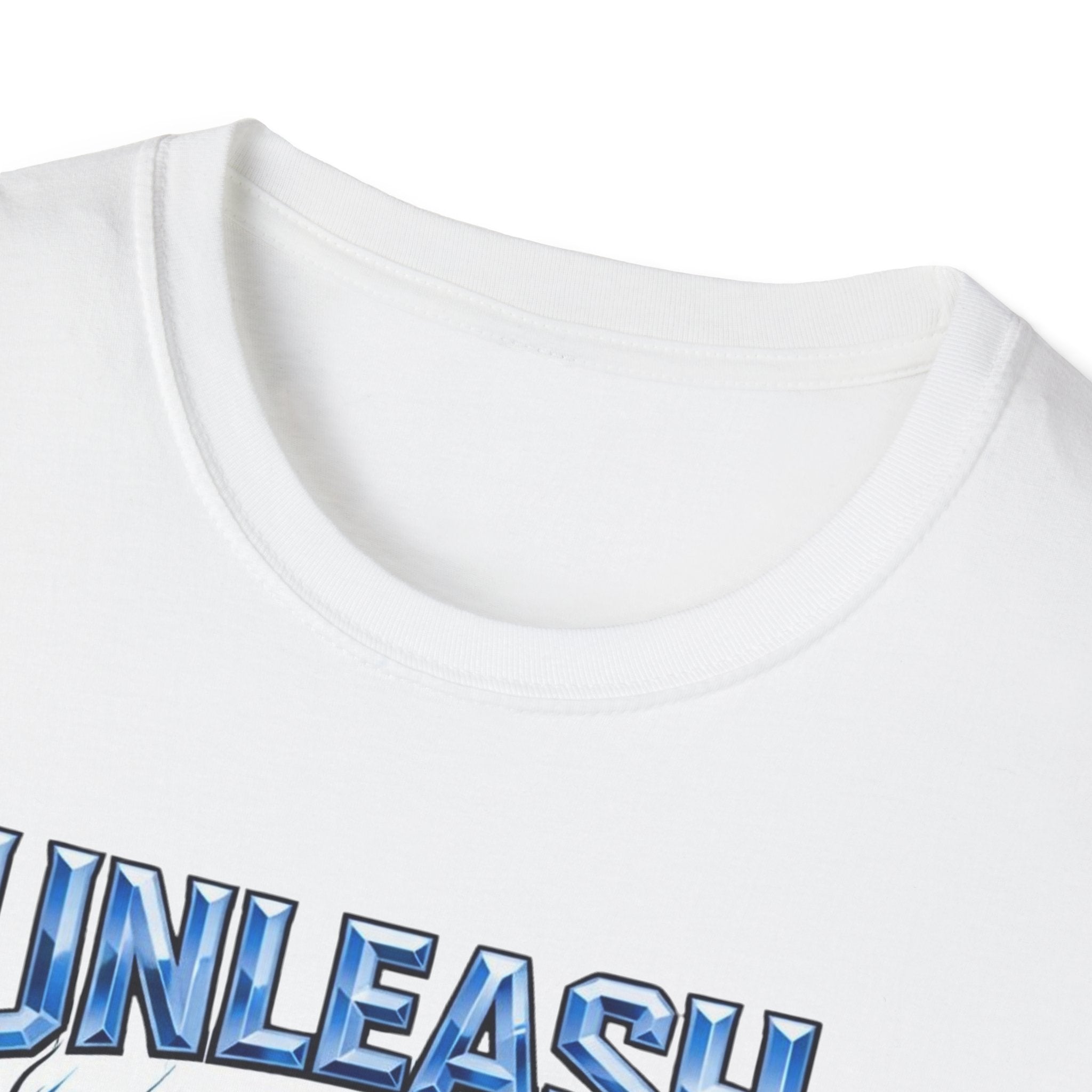 Unleash The Beast Werewolf T-Shirt — Blue Graphic Tee