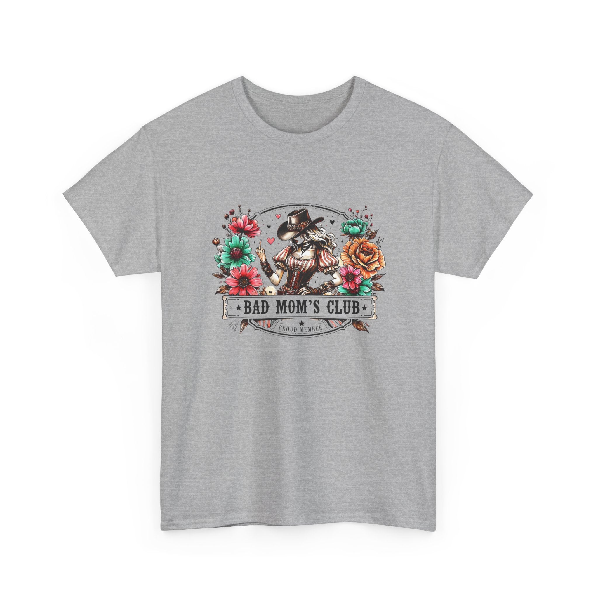 Bad Mom’s Club Floral Mama T-Shirt