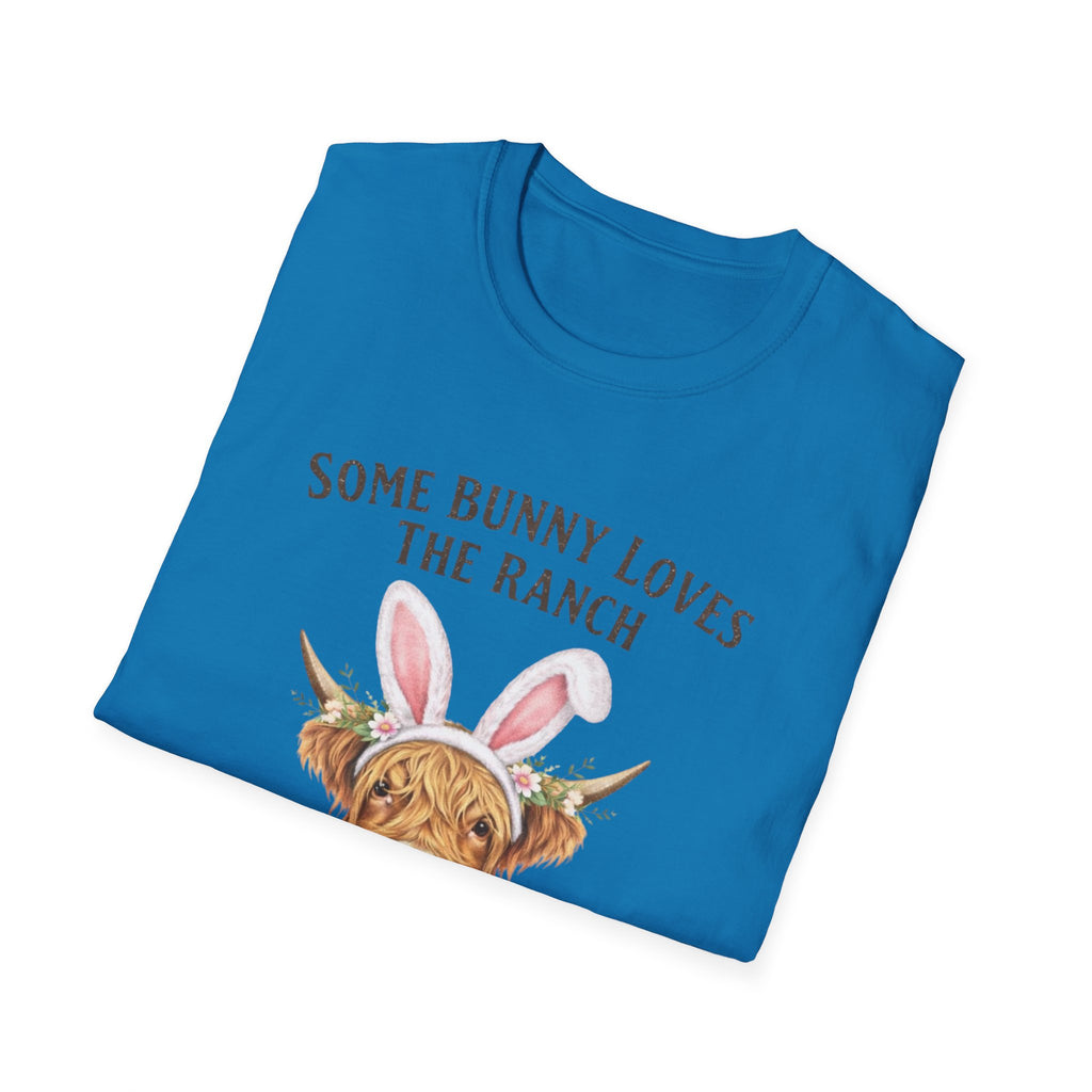 Some Bunny Loves The Ranch T-Shirt — Cute Bunny-Eared Cow Spring Tee