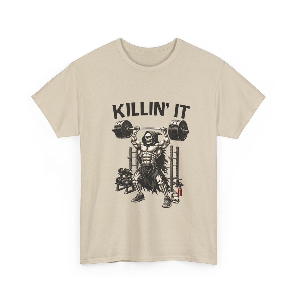 Killin' It Weightlifting Tee — Gym Motivational Fitness T-Shirt