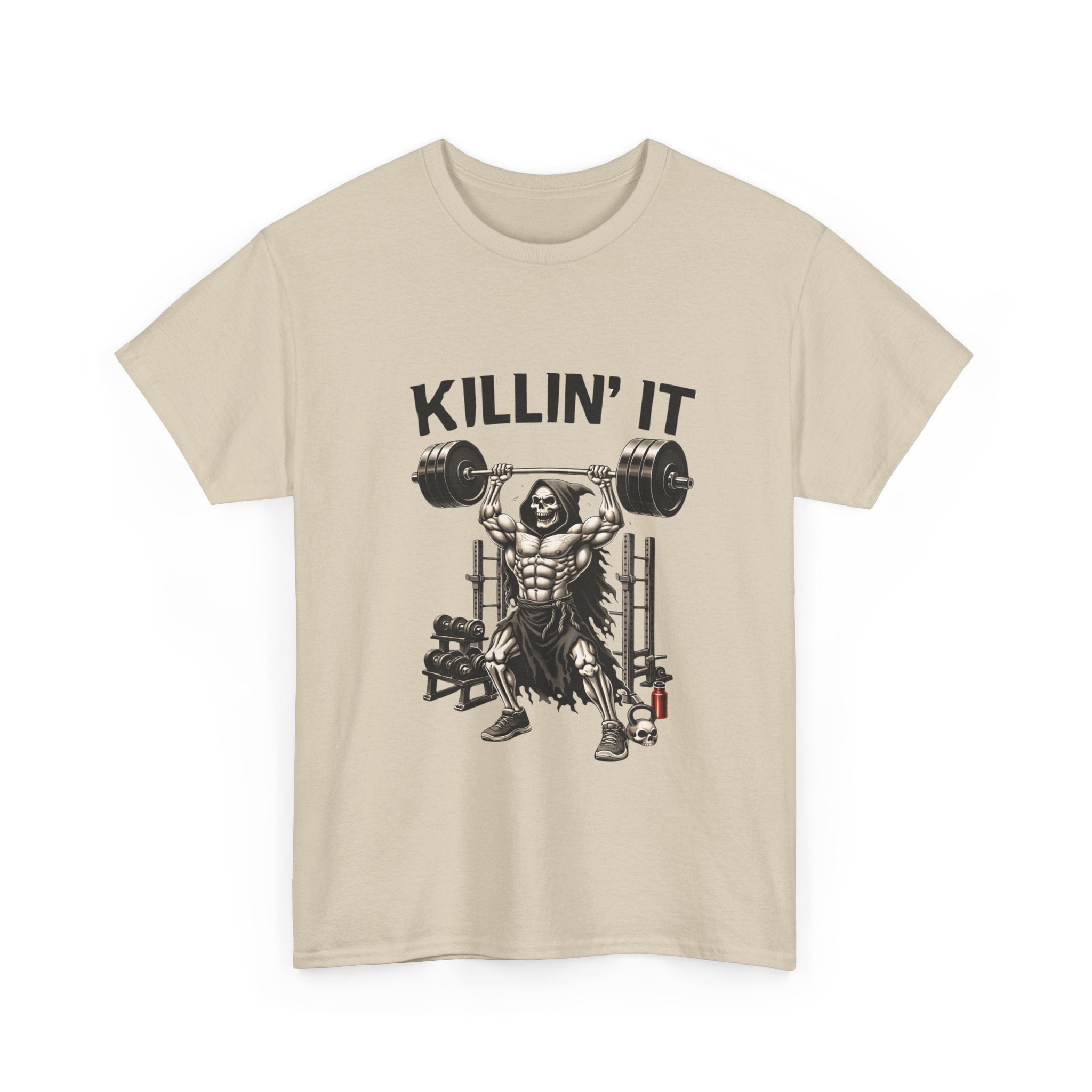 Killin' It Weightlifting Tee — Gym Motivational Fitness T-Shirt