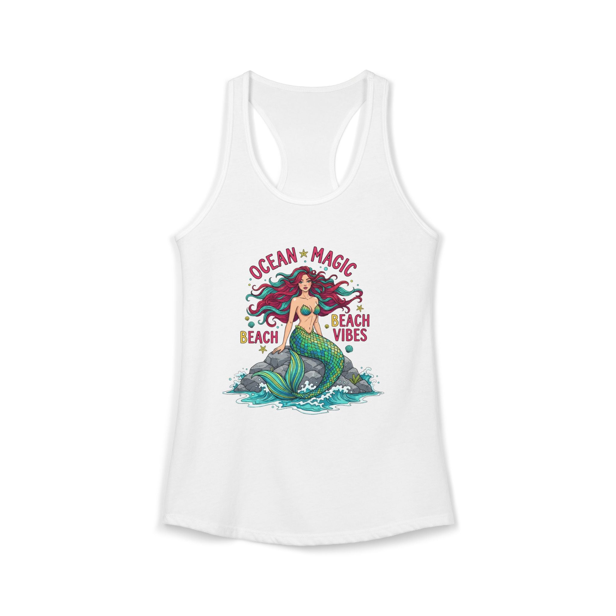 Ocean Magic Mermaid Women's Racerback Tank