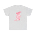Cowgirl Boot Graphic Tee Pink Ribbon Star Print trendy t-shirt