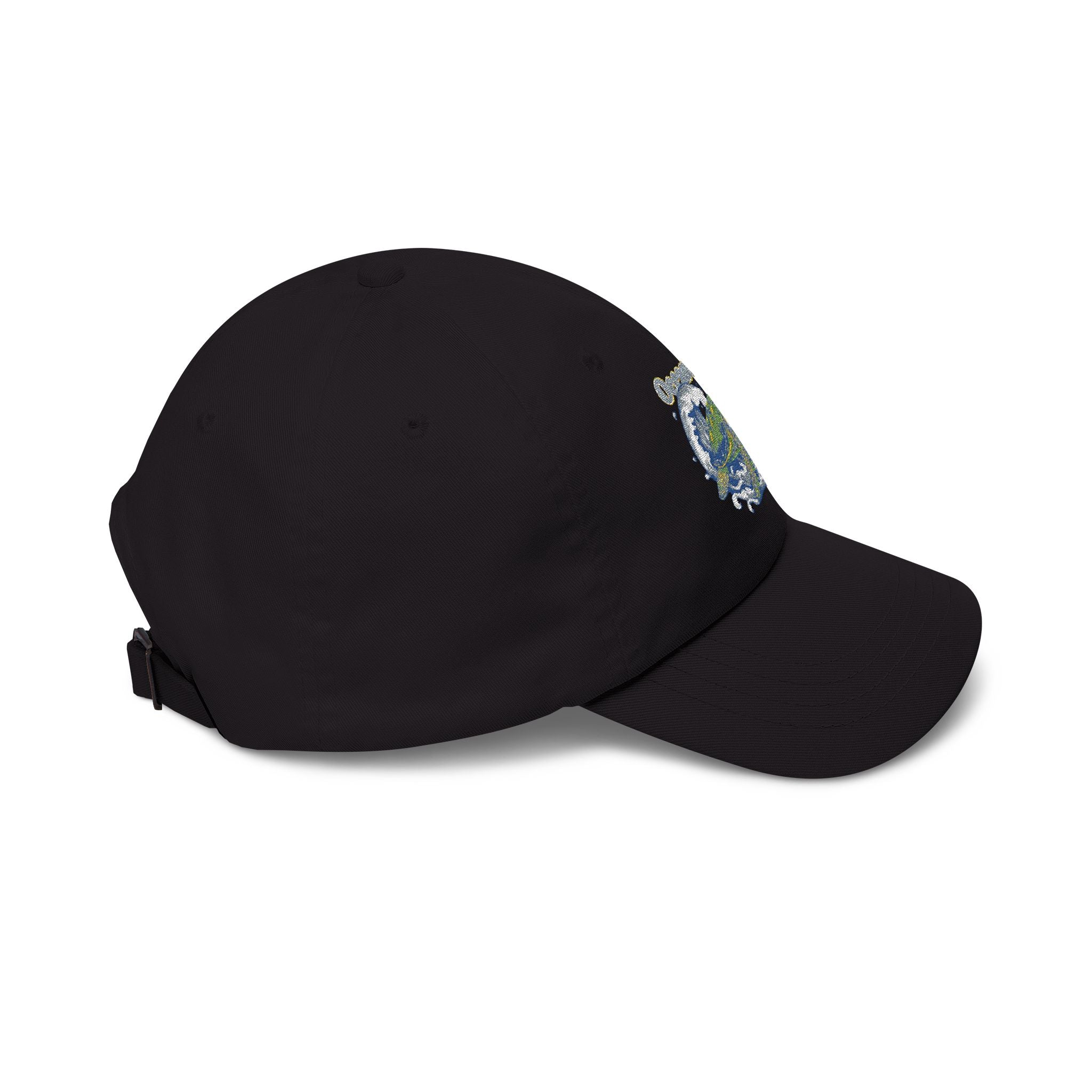 Ocean Vibes Dad Cap – Embroidered Wave Baseball Hat
