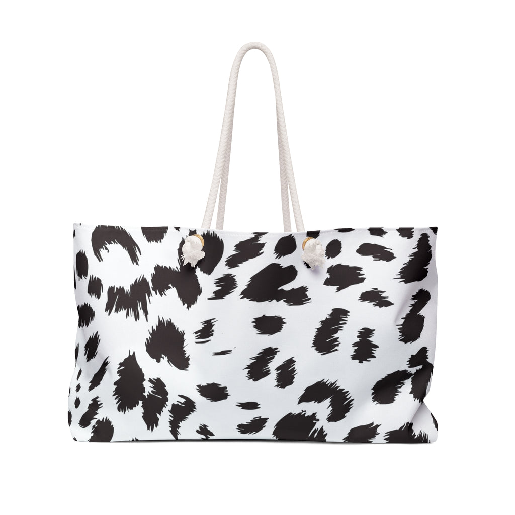 Weekender Bag  Cow Print