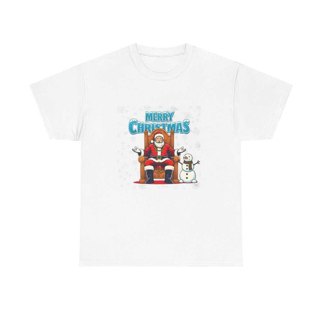 Santa Snowman Christmas Tee