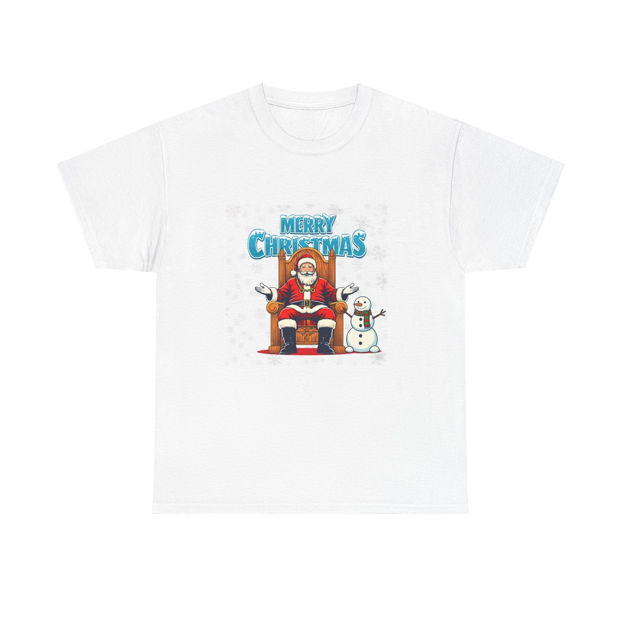 Santa Snowman Christmas Tee