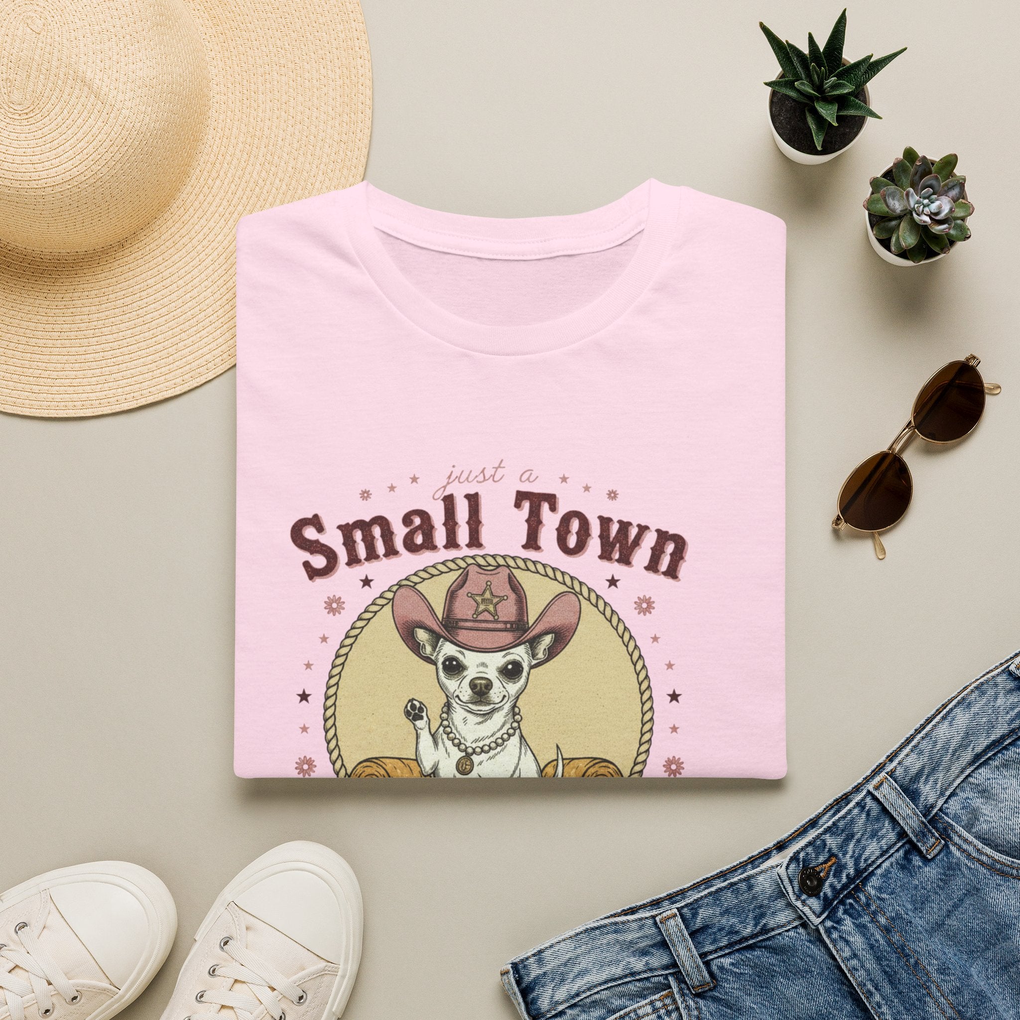 Just a Small Town Girl Graphic Tee Women's Coco