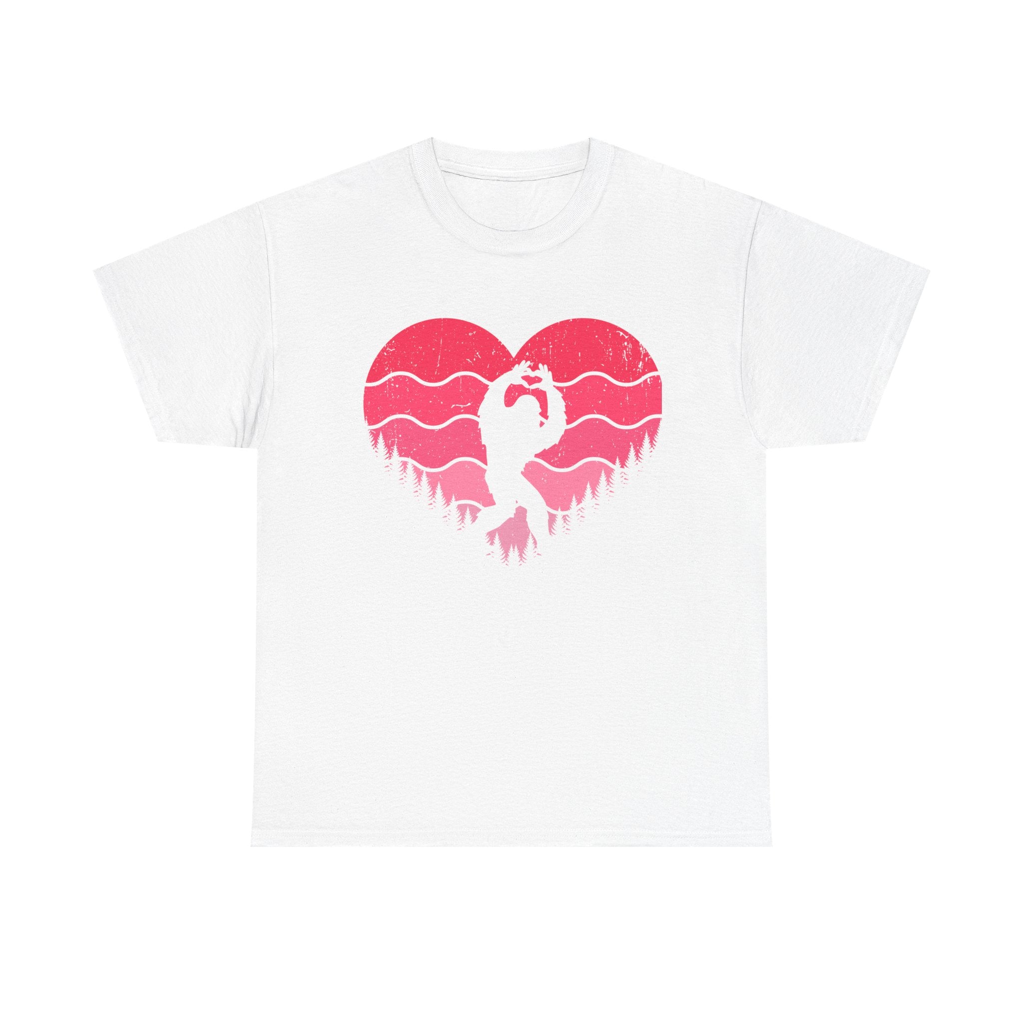 Heartbeat  Tee — Pink Heart Silhouette Dance Shirt