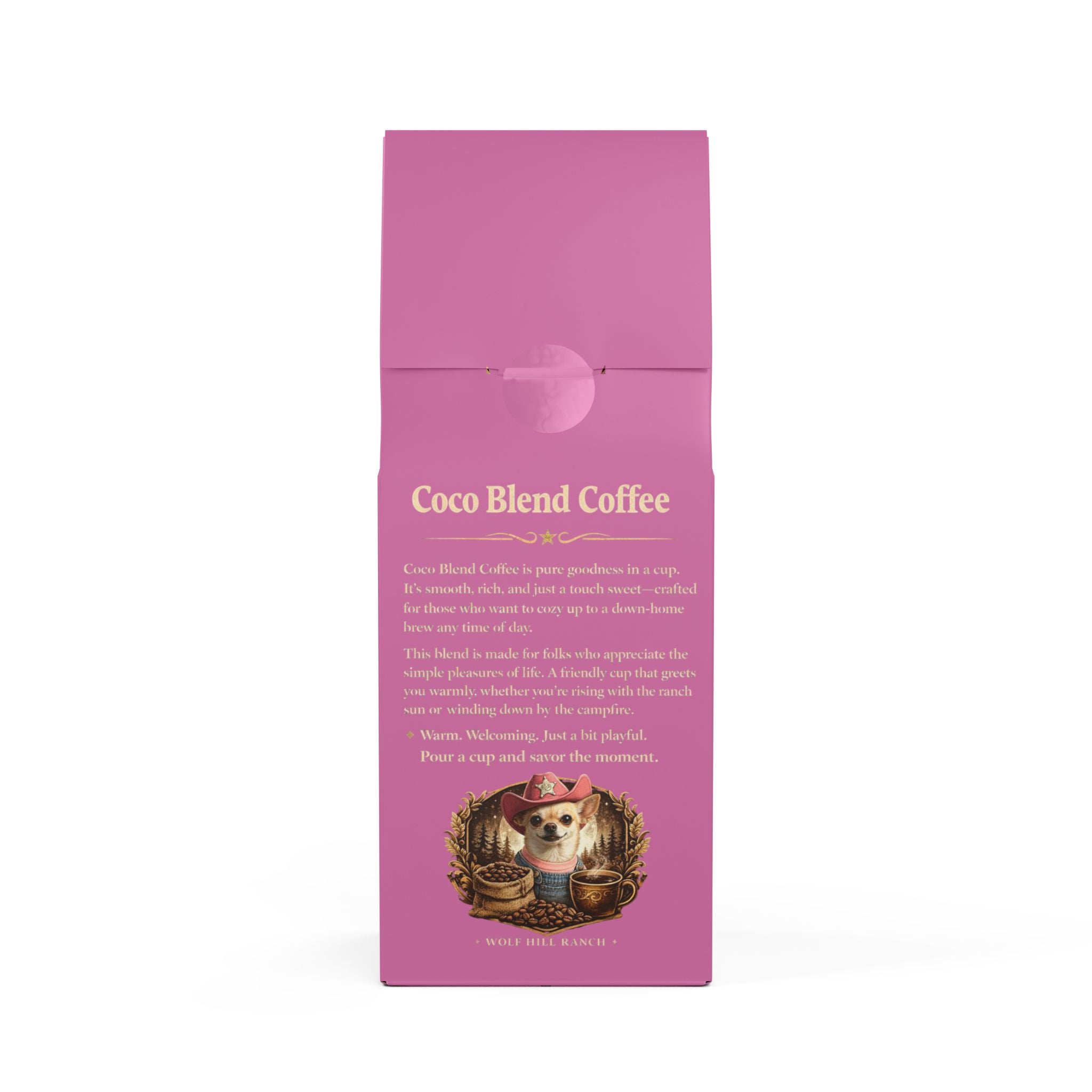 Wolf Hill Ranch Coffee-Coco Coffee Blend (Light Roast)