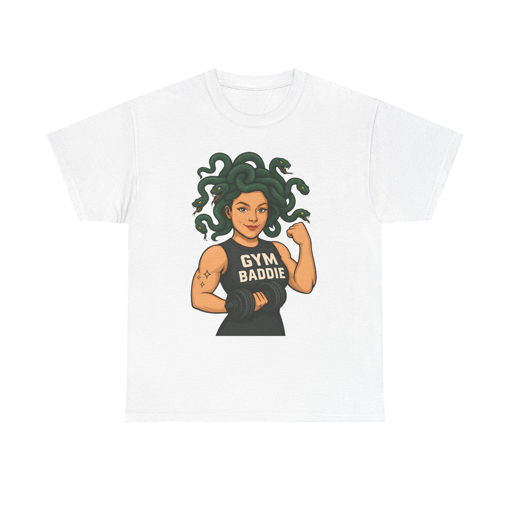 Gym Baddie T-Shirt — Women’s Medusa Fitness Tee