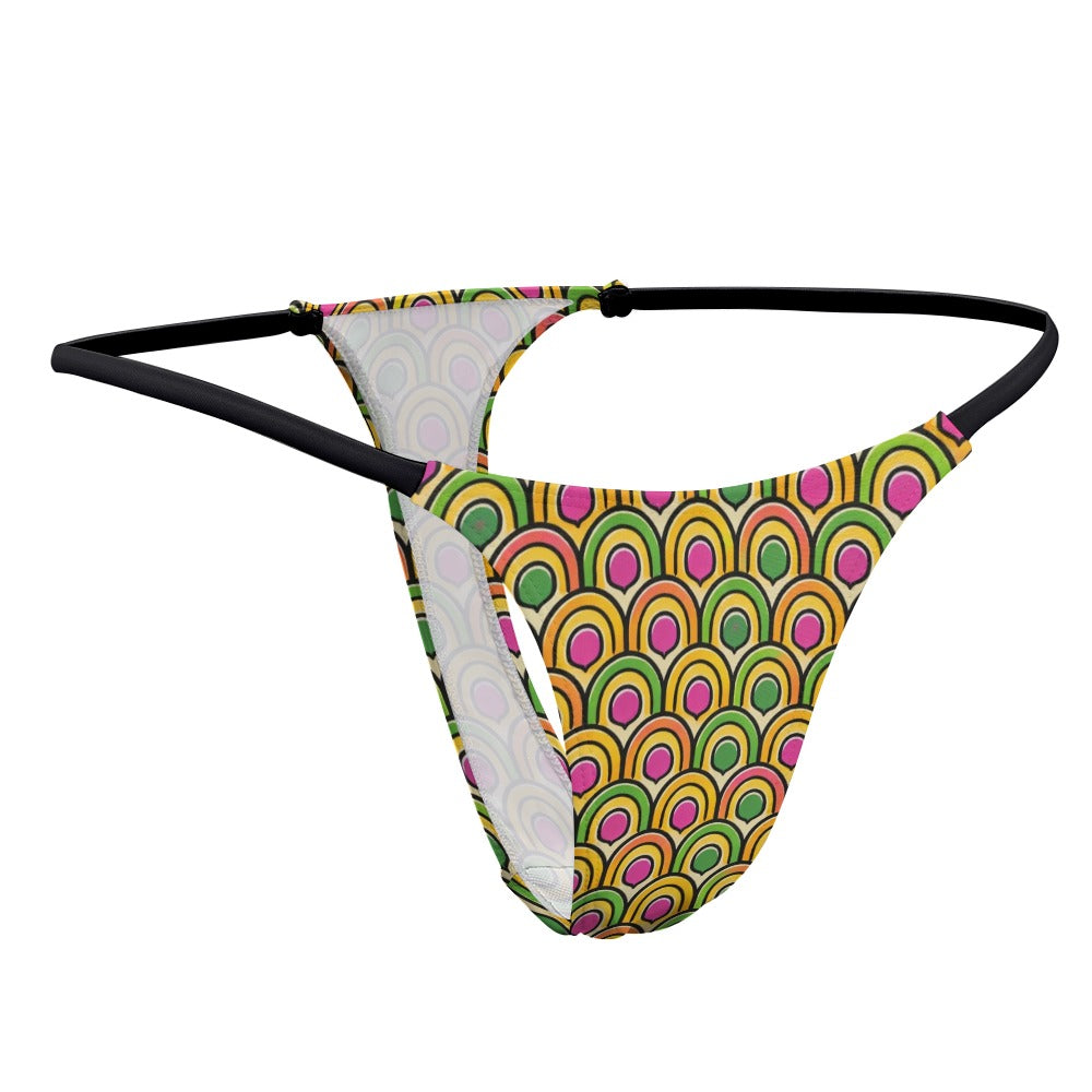 Ladies Citrus Crush Sexy Thin Thong