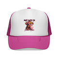 Don’t Burst My Summer Vibes Bubblegum Cow Trucker Cap