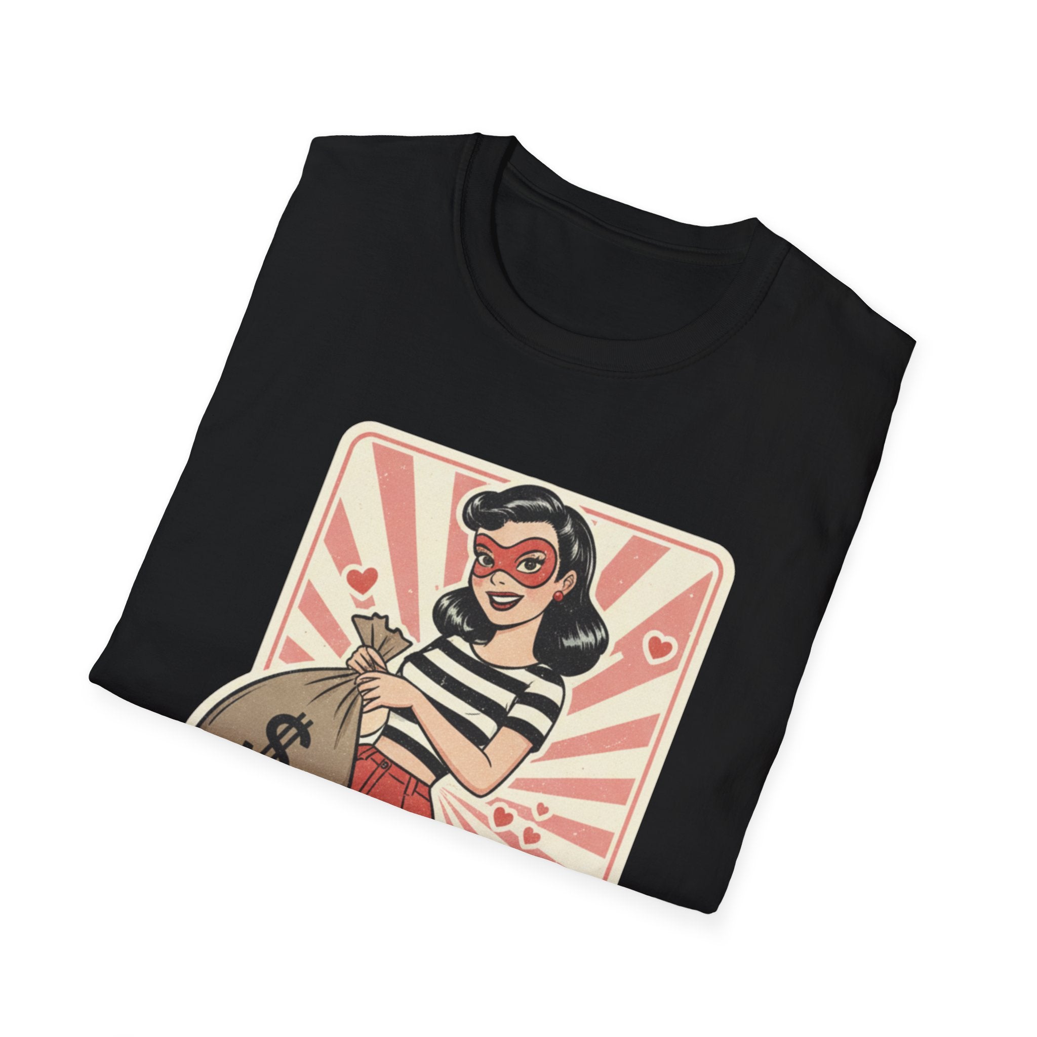 Love Bandit Retro Pinup T-Shirt — Vintage Graphic Tee