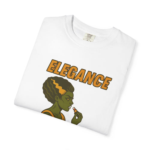 Chic Graphic T-Shirt, Vintage Style Unisex Tee, Elegance Never Dies Shirt, Fashion Statement Top, Ideal Gift for Trendsetters Vintage horror