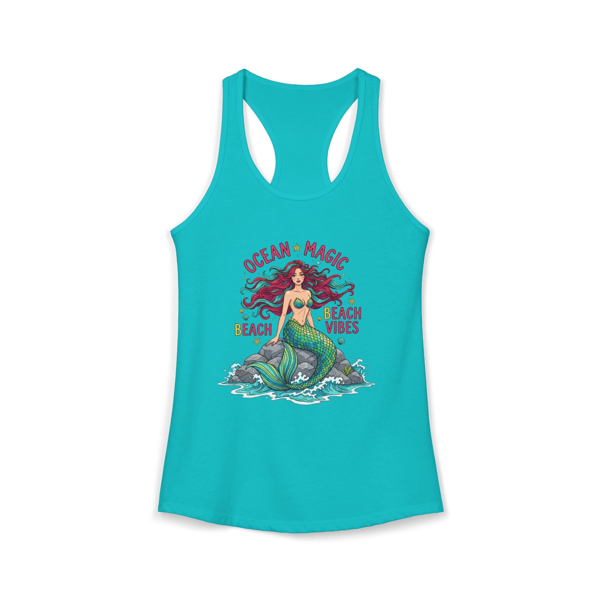 Ocean Magic Mermaid Women's Racerback Tank