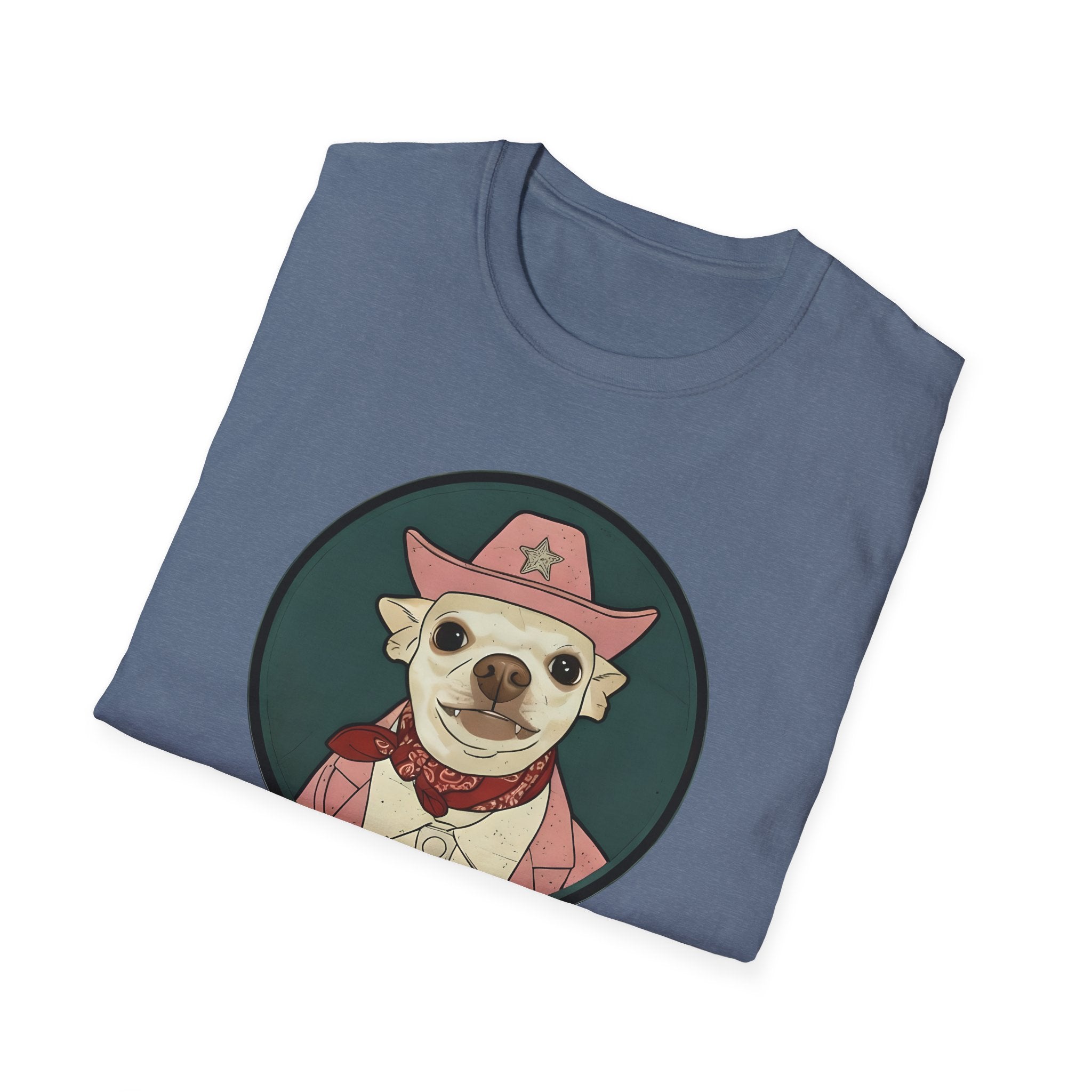 Cowgirls Rule Chihuahua Cowgirl T-Shirt   Coco       Trendy TShirt
