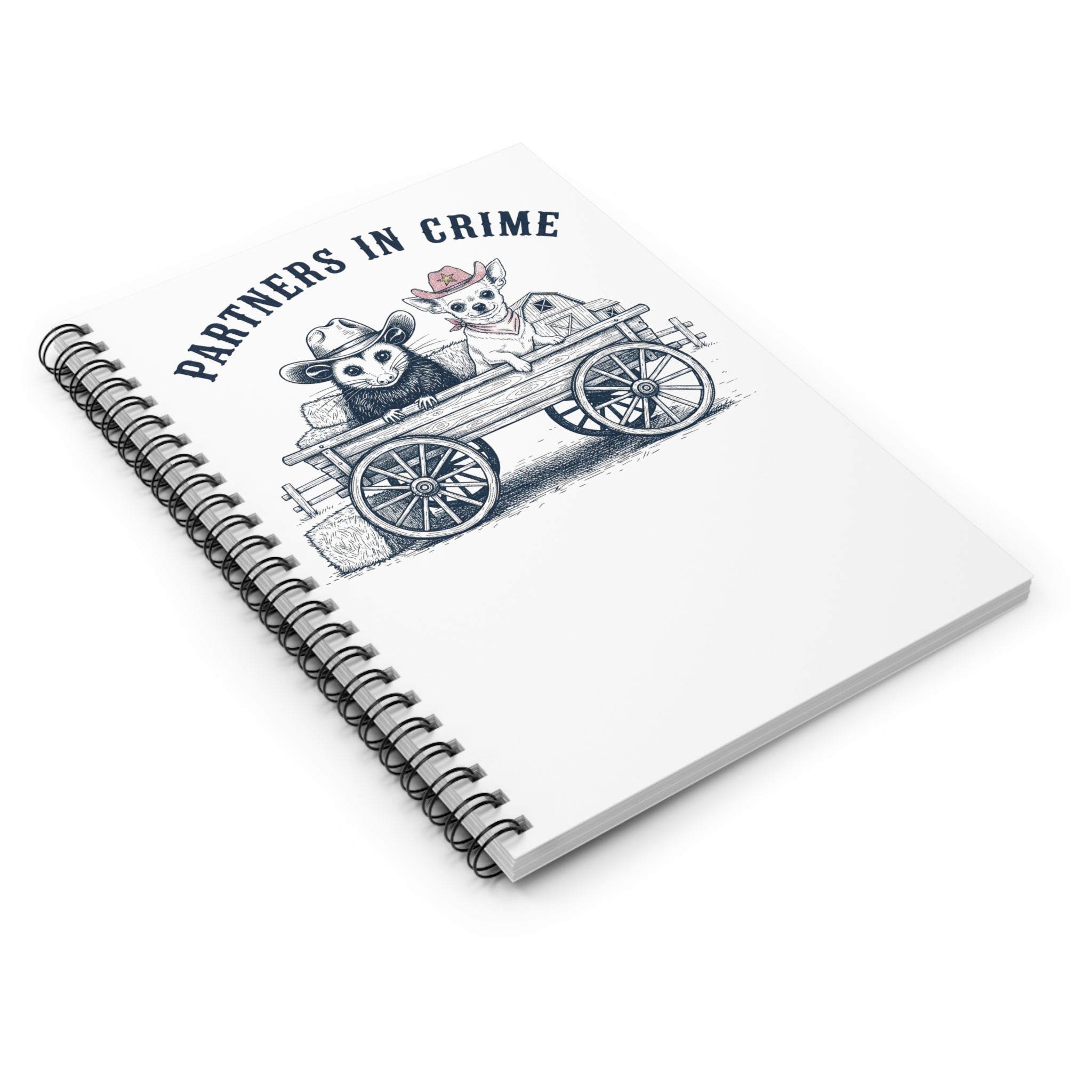 Partners in Crime Notebook — Coco & Pete