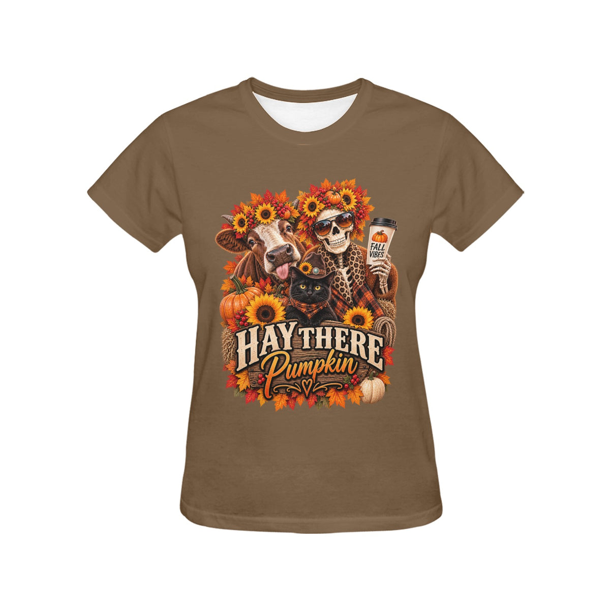 Hay There Pumpkin Fall Mood Women’s Tee