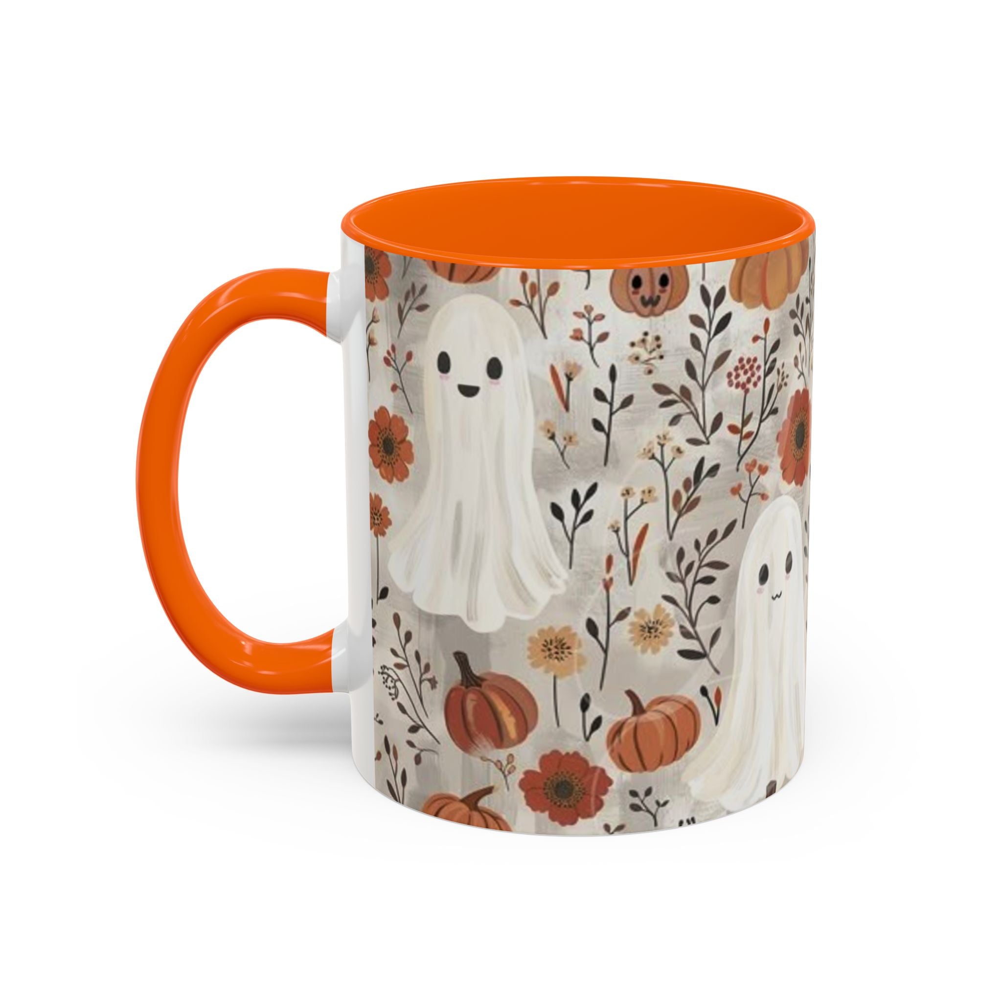 Cute Halloween Ghost Coffee Mug | Fall Decor, Gift for Autumn Lovers, Spooky Vibes, Ceramic Drinkware, Witchy Kitchen