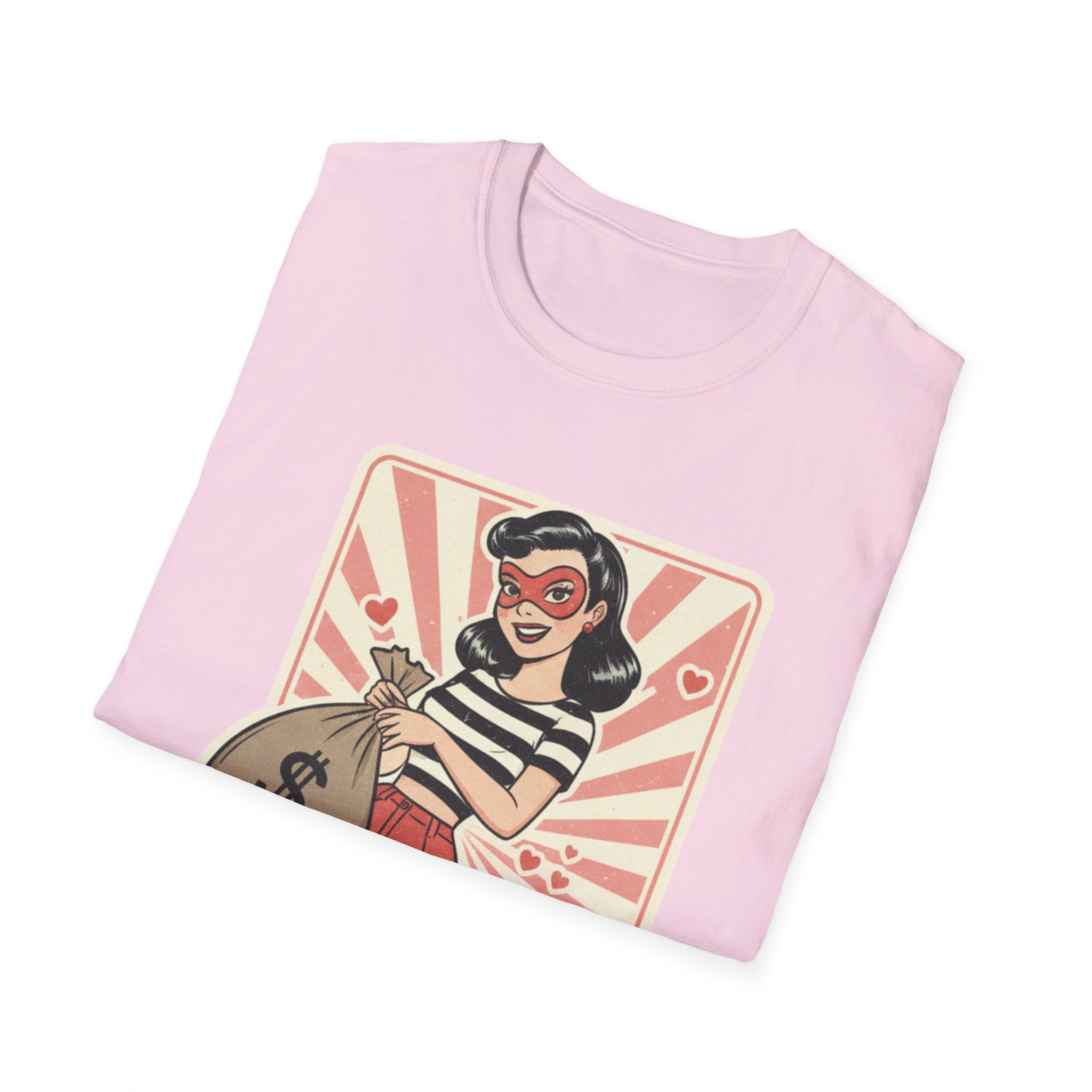 Love Bandit Retro Pinup T-Shirt — Vintage Graphic Tee
