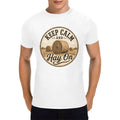 Mens - Keep Calm and Hay On** T-Shirt -