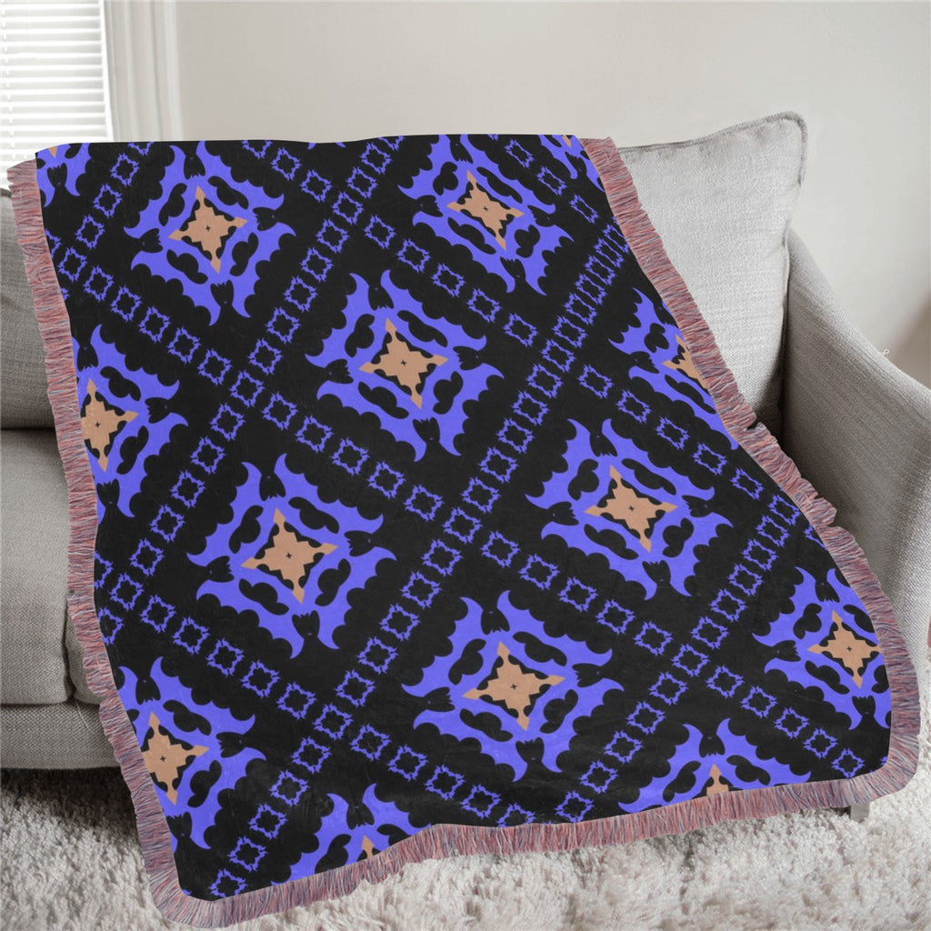 Wolf Hill Ranch – Midnight Medallion Woven Blanket