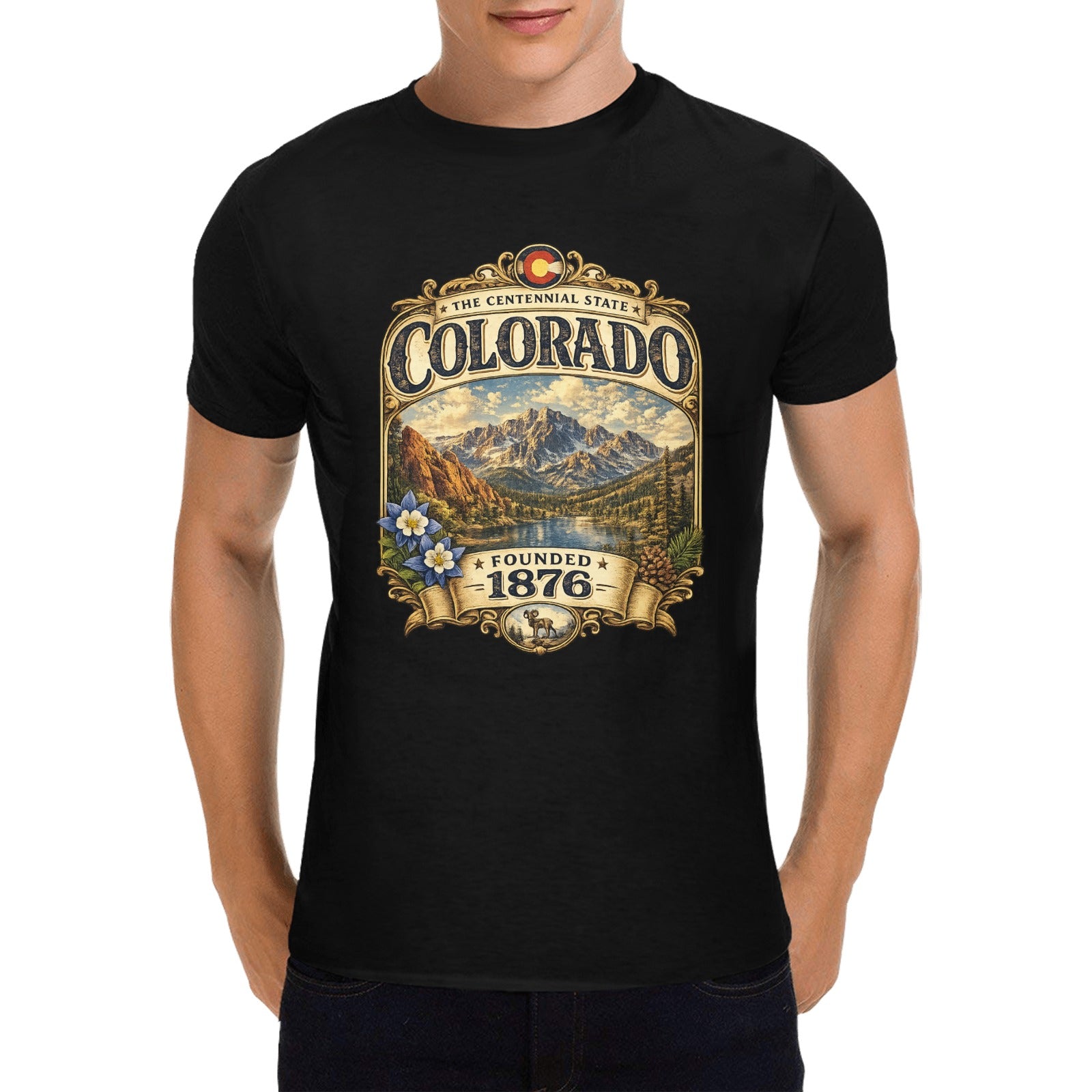 Men's Historical Colorado T-Shirt