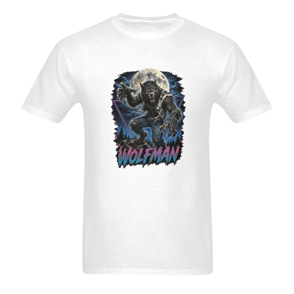 Midnight Wolfman Retro Tee