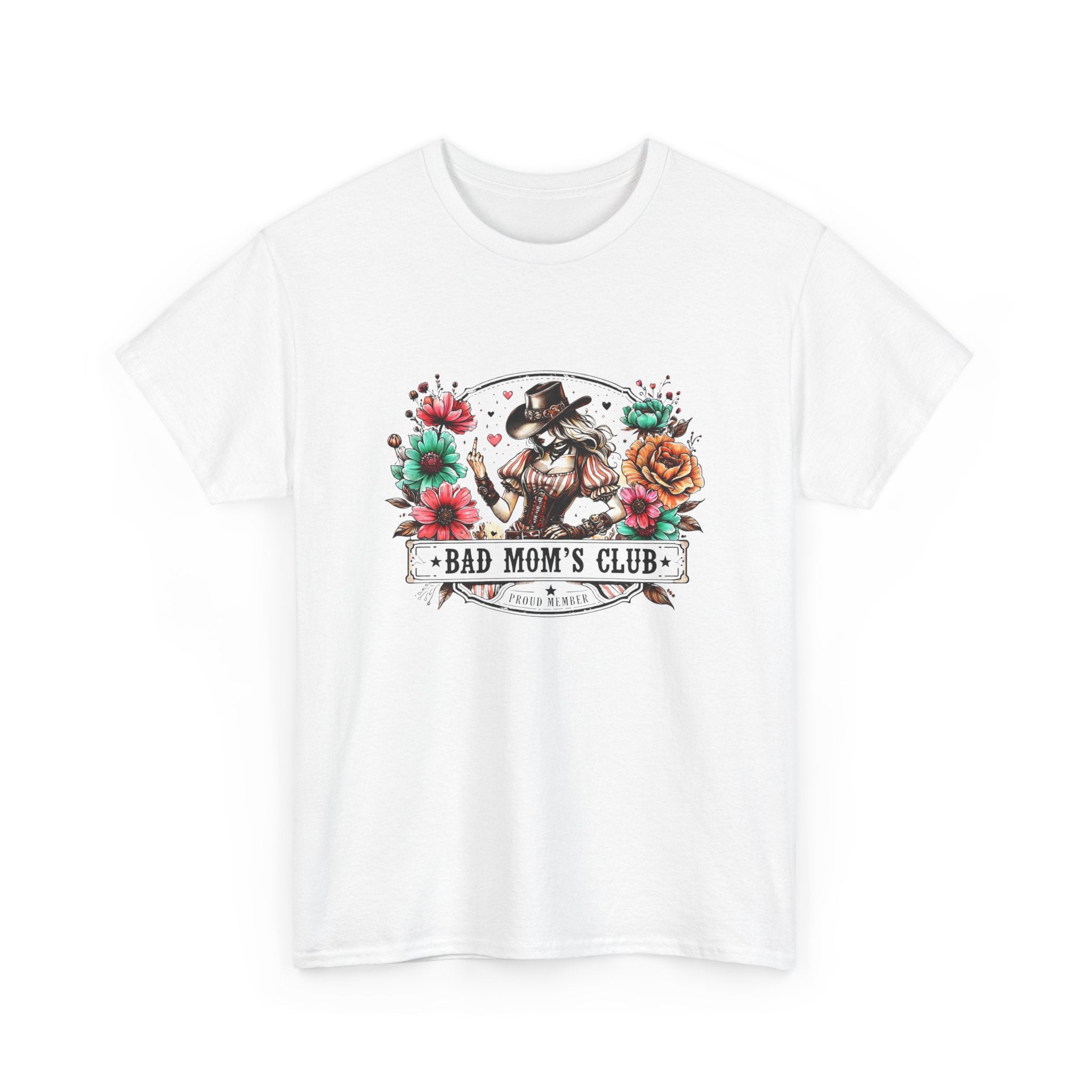 Bad Mom’s Club Floral Mama T-Shirt
