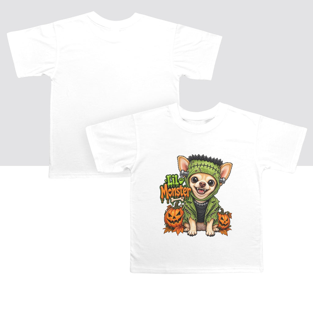 Coco’s Lil Monster Chihuahua Halloween Unisex  Kids’ Tee