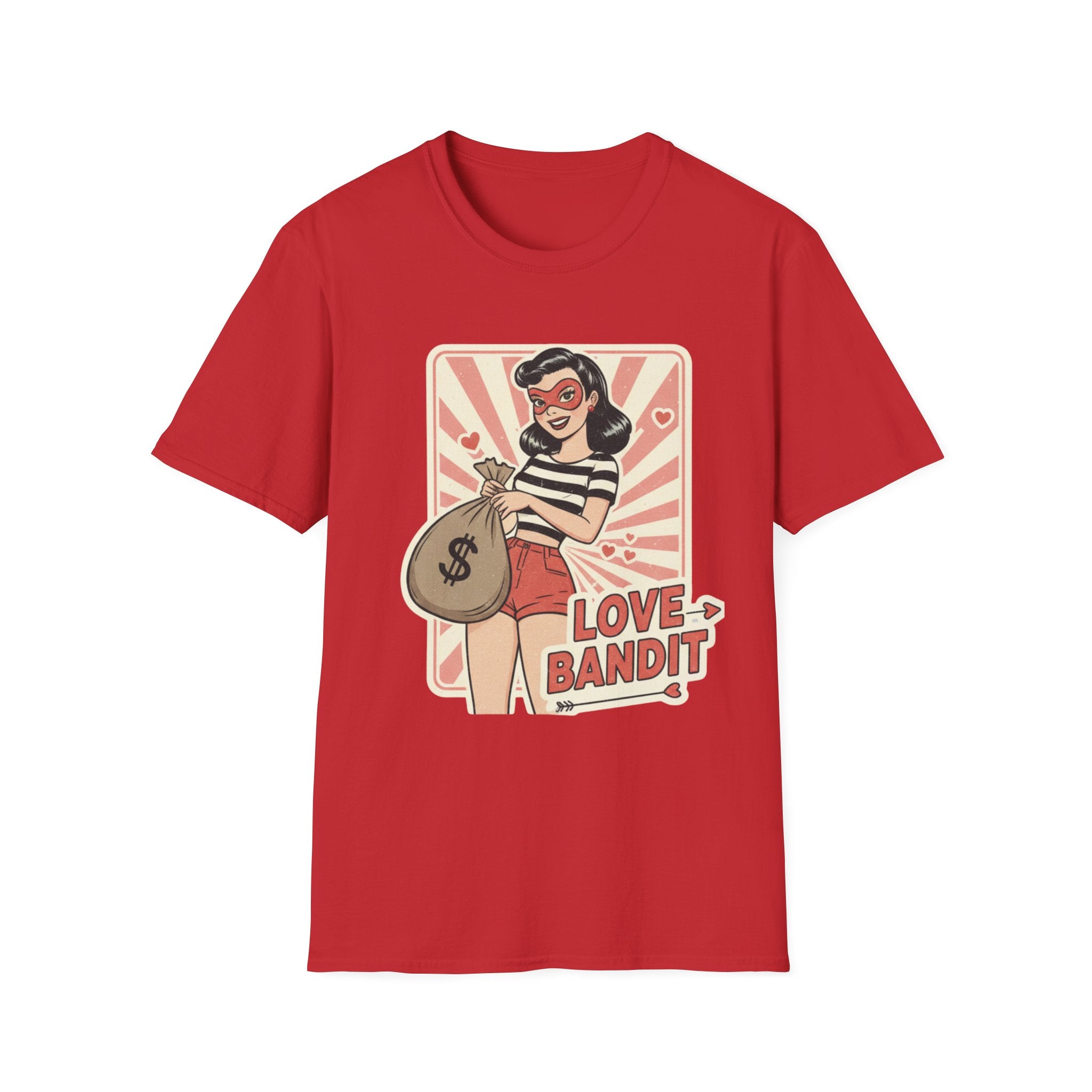 Love Bandit Retro Pinup T-Shirt — Vintage Graphic Tee