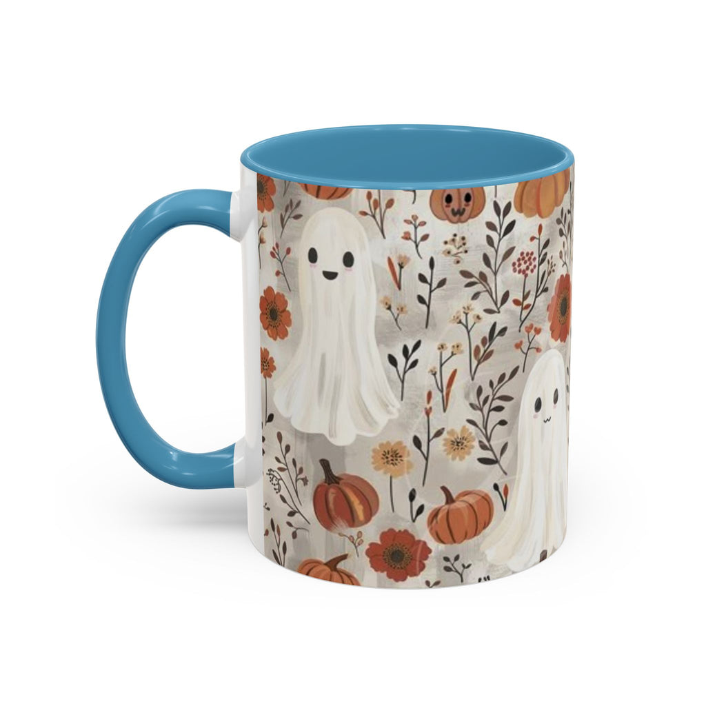 Cute Halloween Ghost Coffee Mug | Fall Decor, Gift for Autumn Lovers, Spooky Vibes, Ceramic Drinkware, Witchy Kitchen
