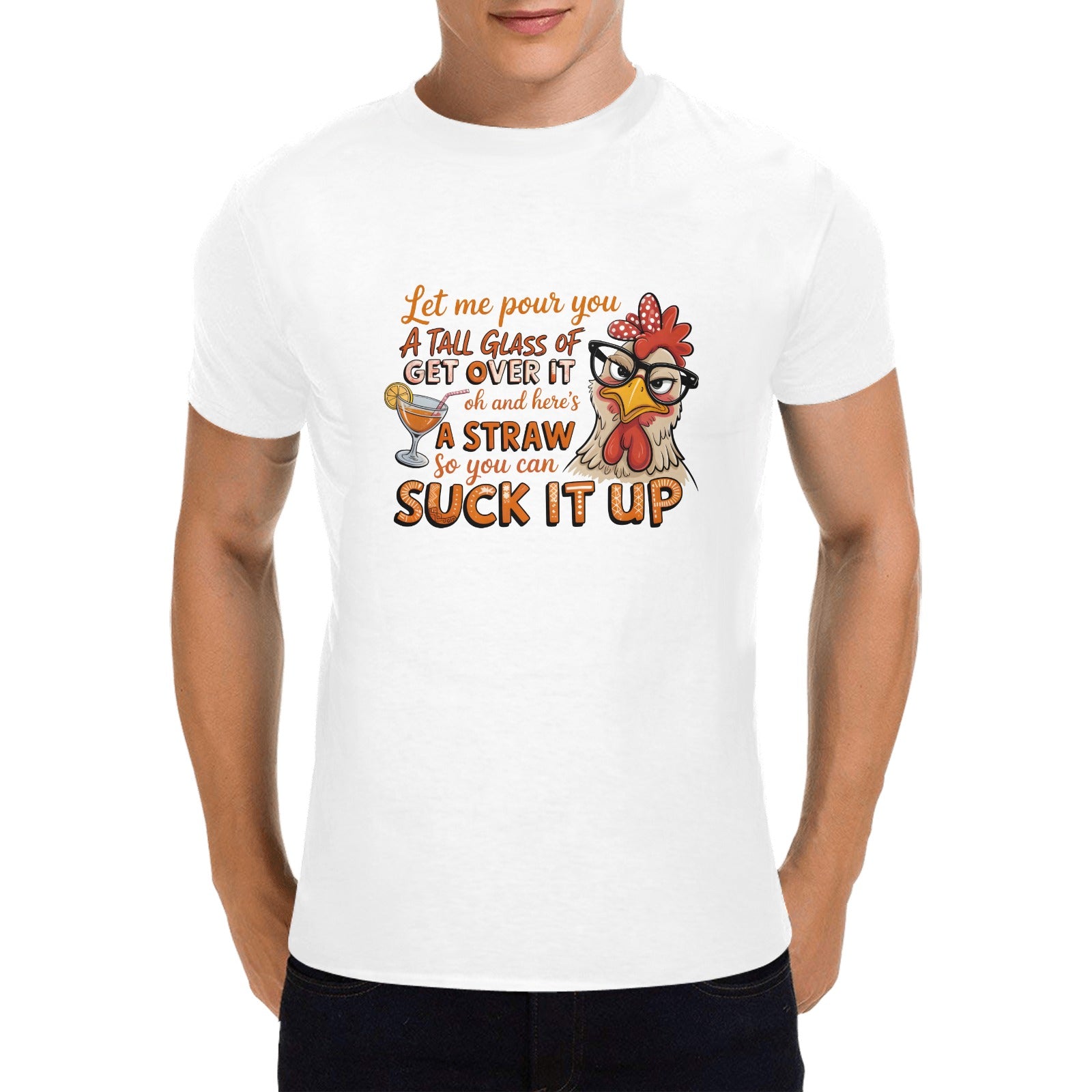 Suck It Up Chicken Tee