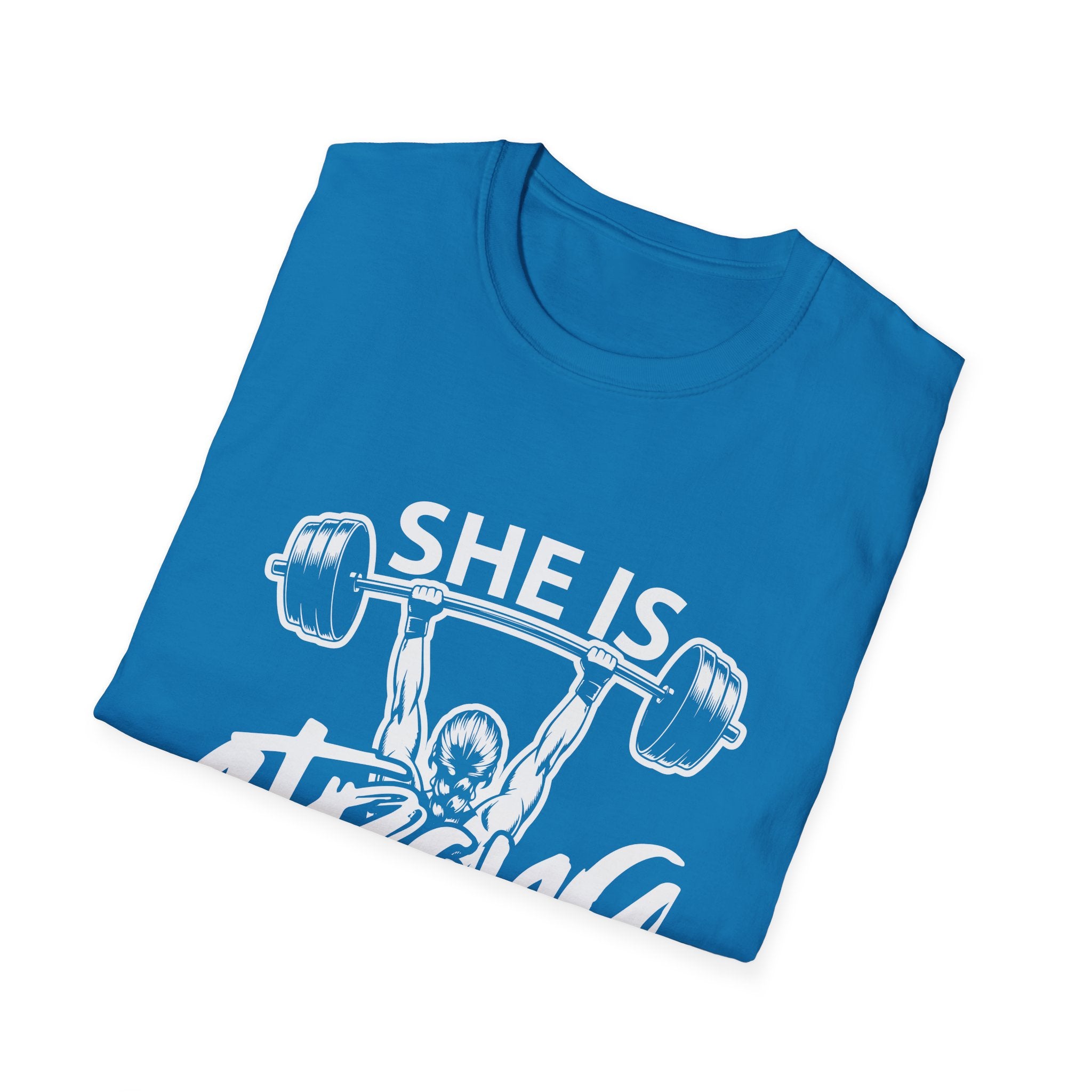 She Is Strong Inspirational T-Shirt — Empowerment Tee for Women