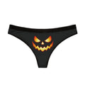 Halloween Jack-O'-Lantern Women's Thong — Spooky Pumpkin Lingerie