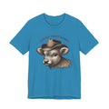 Not My First Rodeo Cow Tee — Western Cow with Cowboy Hat Graphic