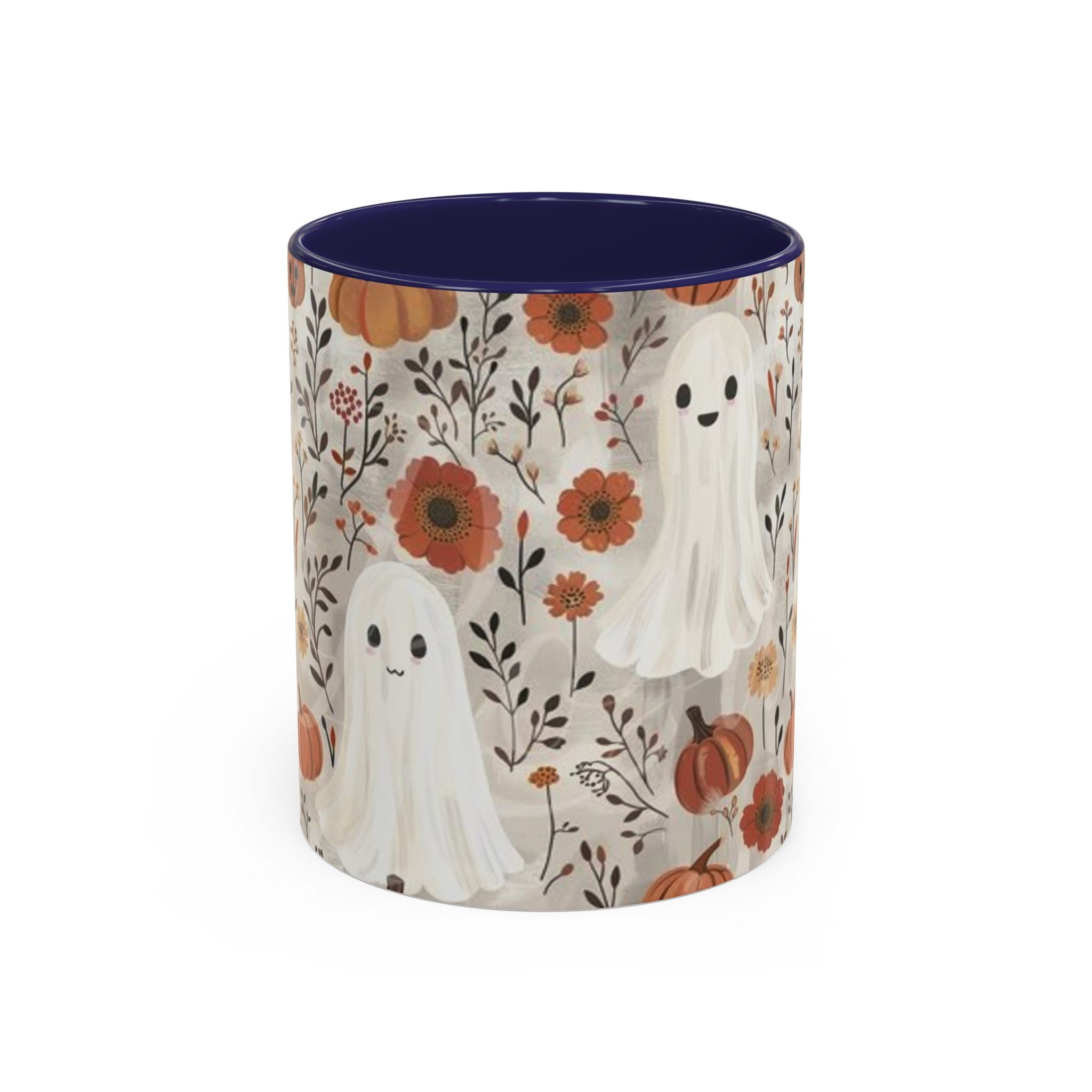 Cute Halloween Ghost Coffee Mug | Fall Decor, Gift for Autumn Lovers, Spooky Vibes, Ceramic Drinkware, Witchy Kitchen