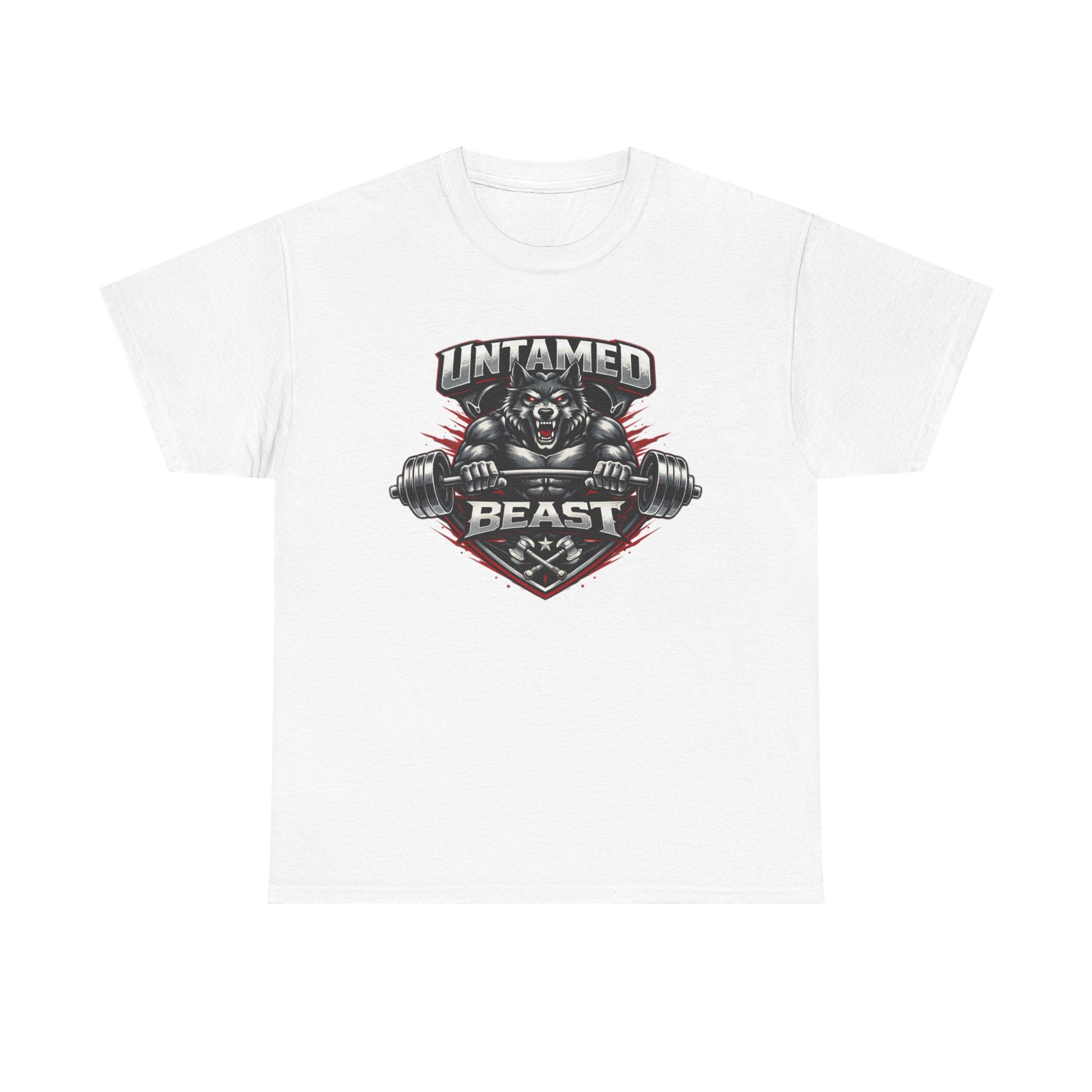 Untamed Beast Workout T-Shirt — Weightlifting Gym Tee Unisex