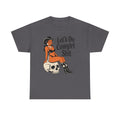 Cowgirl Pinup T-Shirt — "Let’s Do Cowgirl Shit" Retro Western Skull Tee