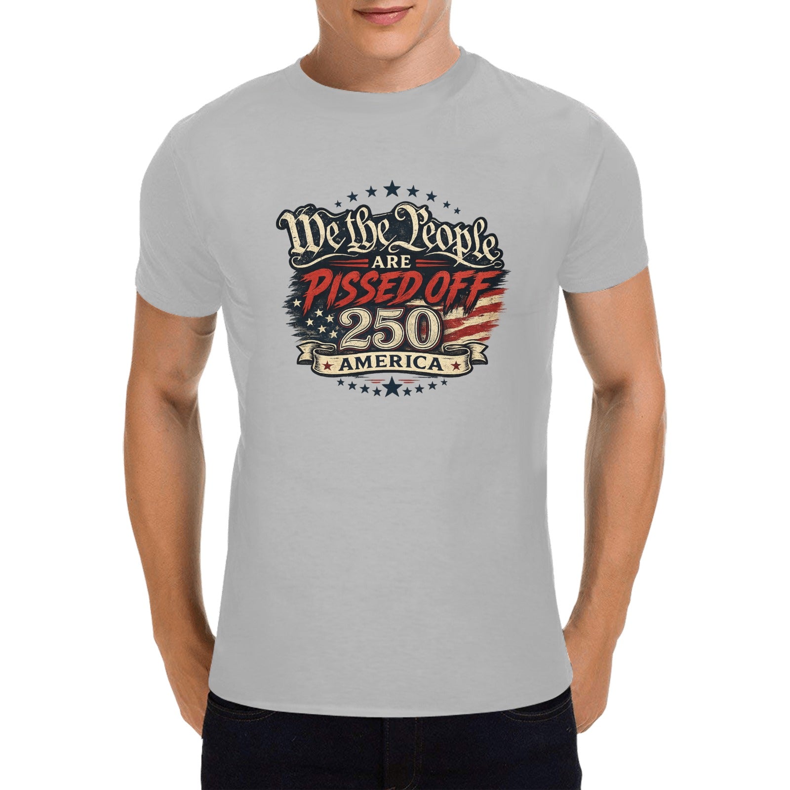 Men's We the People are Pissed T-Shirt