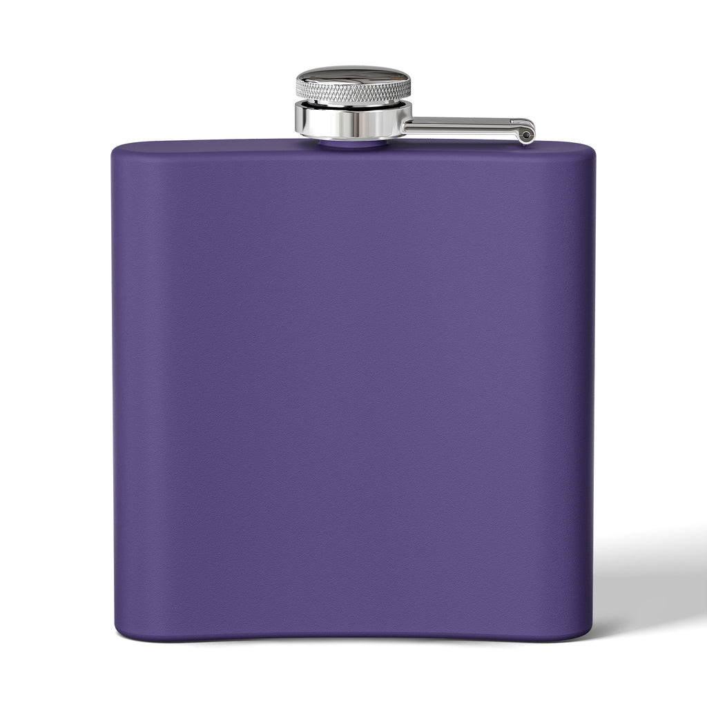 Flask — "I  Hot Dads" 6oz Stainless Steel Pocket Flask
